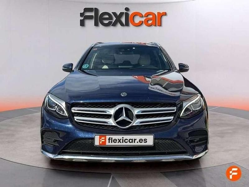 Usado Mercedes GLC220 170 CV (125 kW) 2019 Azul SUV