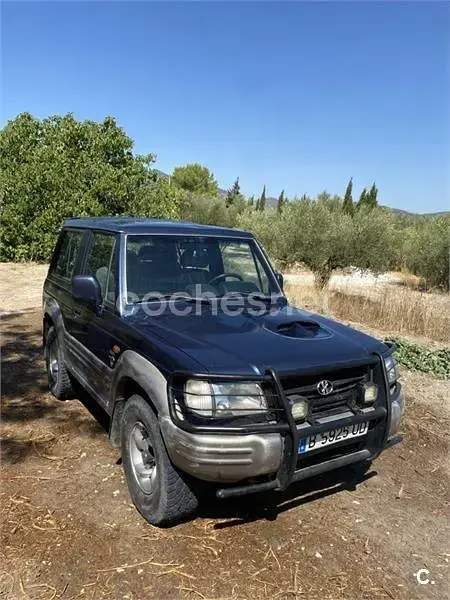 Usado Galloper Exceed 105 CV (77 kW) 1998 Azul SUV