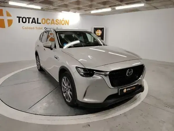 Occasion Mazda CX-60 Exclusive-Line 327 PK (240 kW) 2023 Grijs SUV