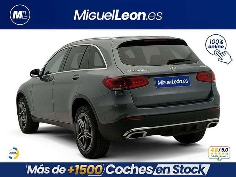 Usado Mercedes GLC300e 313 CV (230 kW) 2021 Gris Coupe