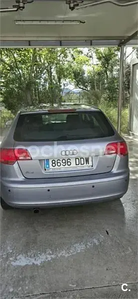 Usado Audi A3 Ambition 115 CV (84 kW) 2004 Gris / plata Utilitario