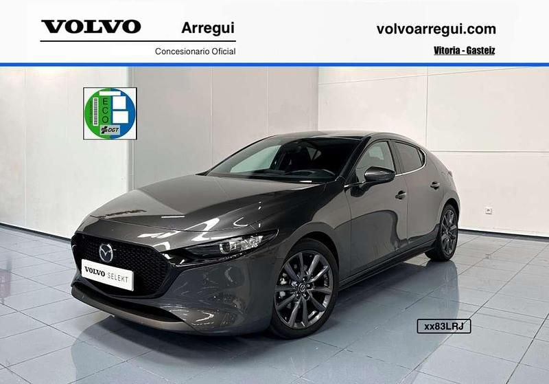 Gris Usado 2021 Mazda 3 Utilitario | 20.990 € (Buen precio) - Imagen 1/4