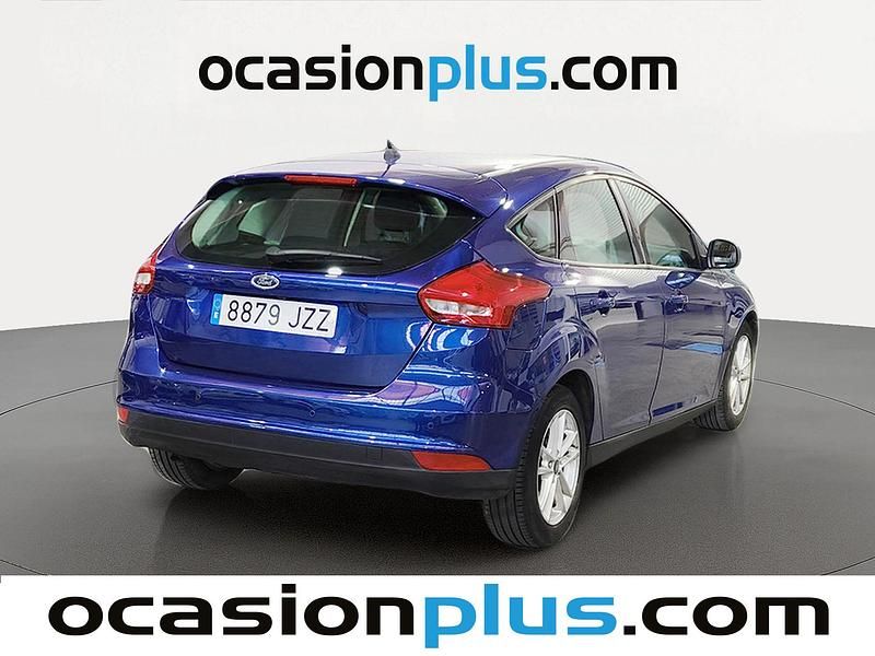 Usado Ford Focus Trend+ 125 CV (91 kW) 2017 Azul Utilitario