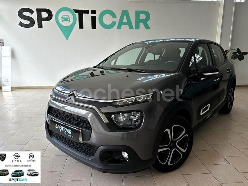 Gris / plata Usado 2022 Citroën C3 Feel Utilitario | 12.500 € (Precio justo) - Imagen 1/4