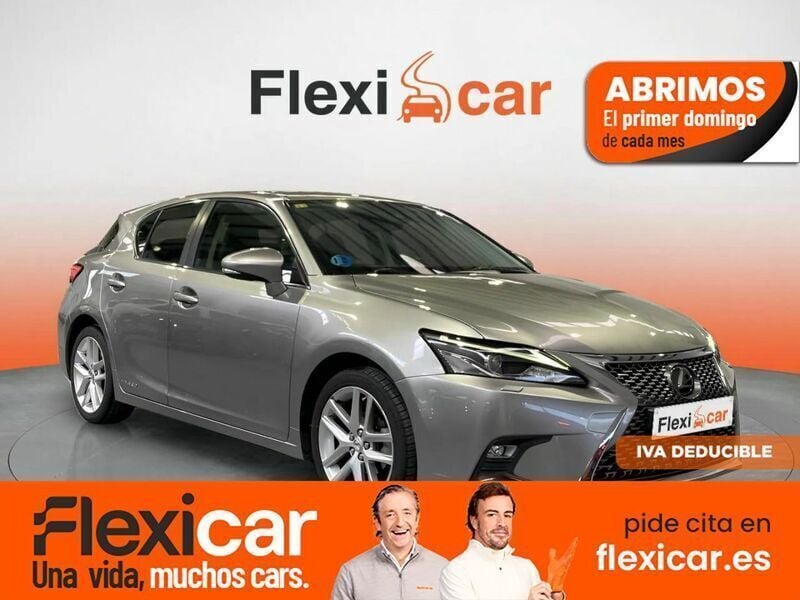 Gris Usado 2018 Lexus CT200h | 18.990 € (Precio justo) - Imagen 1/4