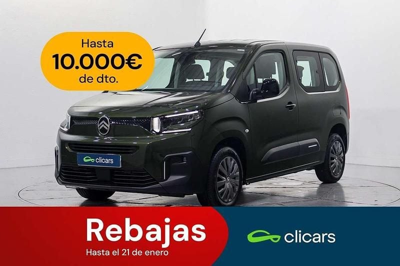 Verde Usado 2025 Citroën Berlingo Monovolumen | 17.690 € (Super precio) - Imagen 1/4