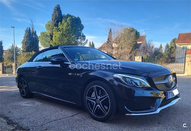 Usado Mercedes 200 258 CV (189 kW) 2017 Negro Descapotable