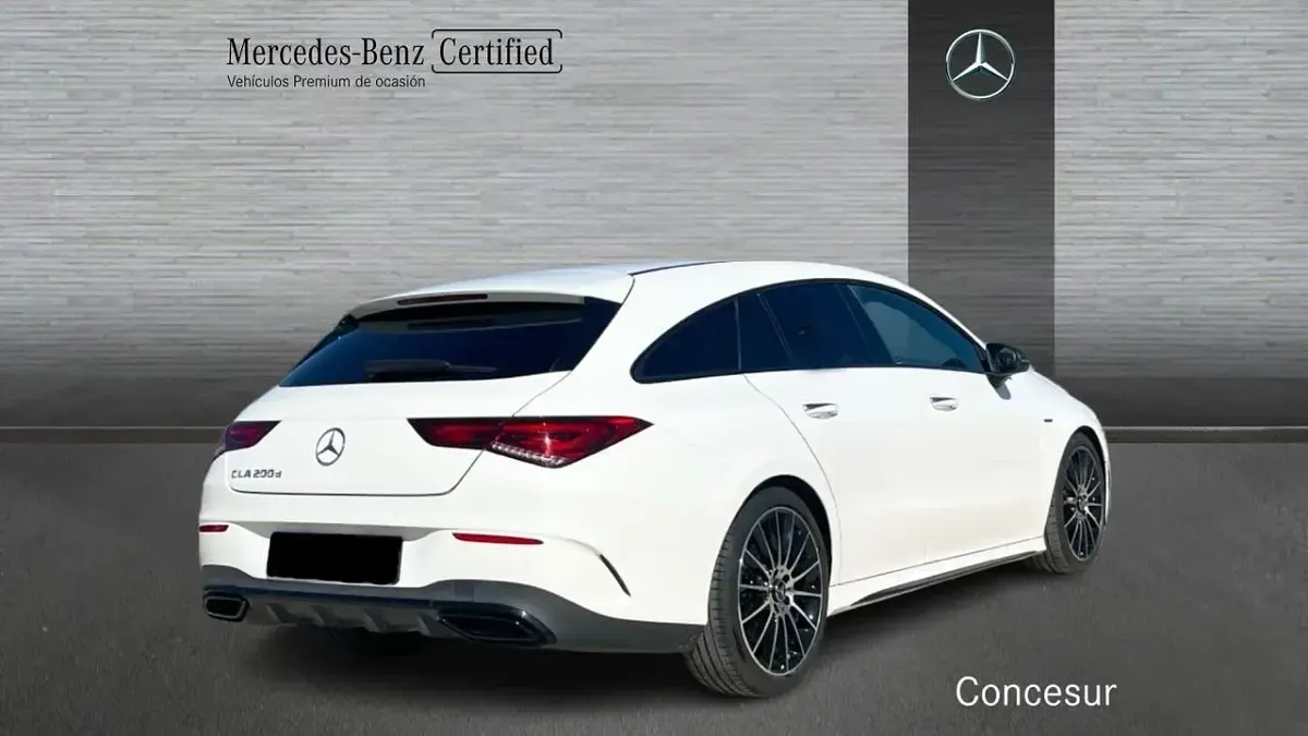 Usado Mercedes CLA200 149 CV (109 kW) 2021 Blanco Utilitario