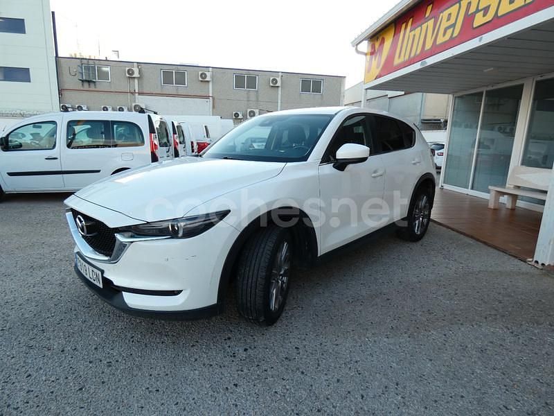 Usado Mazda CX-5 150 CV (110 kW) 2019 Blanco SUV