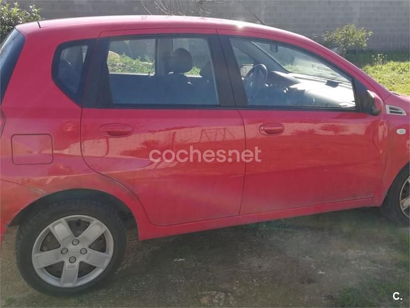 Usado Chevrolet Aveo LS 84 CV (61 kW) 2009 Rojo Berlina