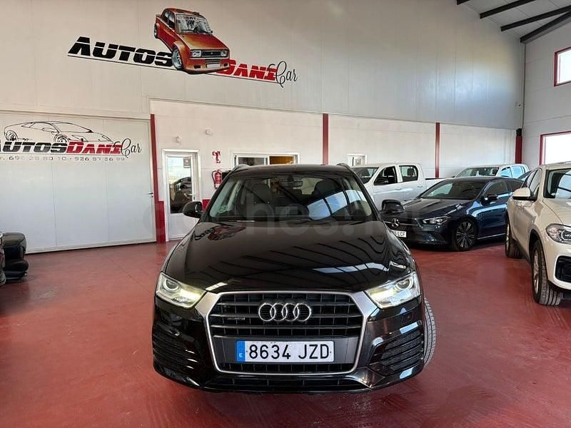 Usado Audi Q3 150 CV (110 kW) 2017 Negro SUV