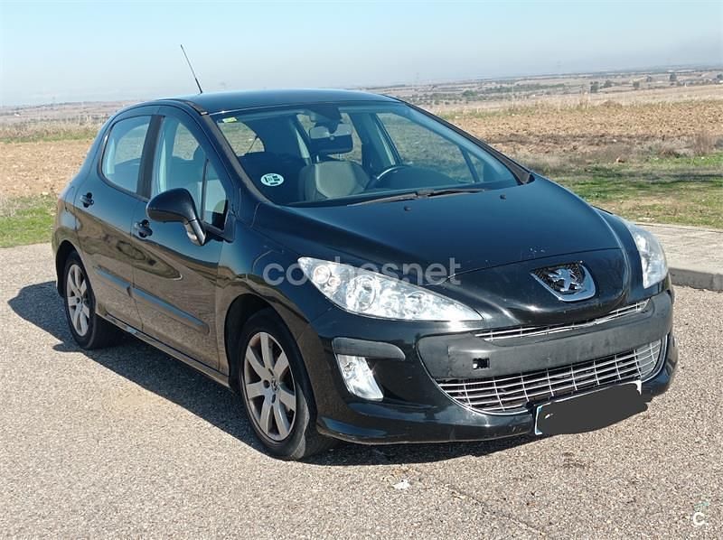 Usado Peugeot 308 Sport 90 CV (66 kW) 2008 Negro Berlina