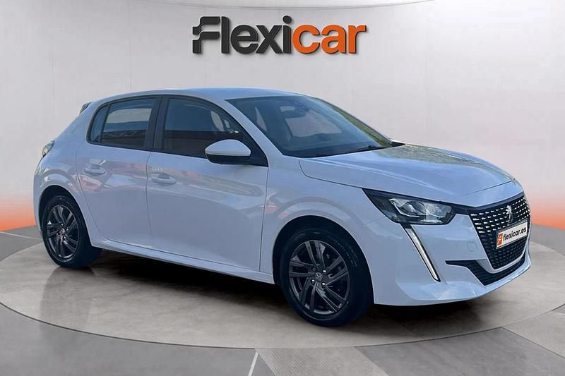 Blanco Usado 2021 Peugeot 208 Active Utilitario | 10.490 € (Super precio) - Imagen 1/4
