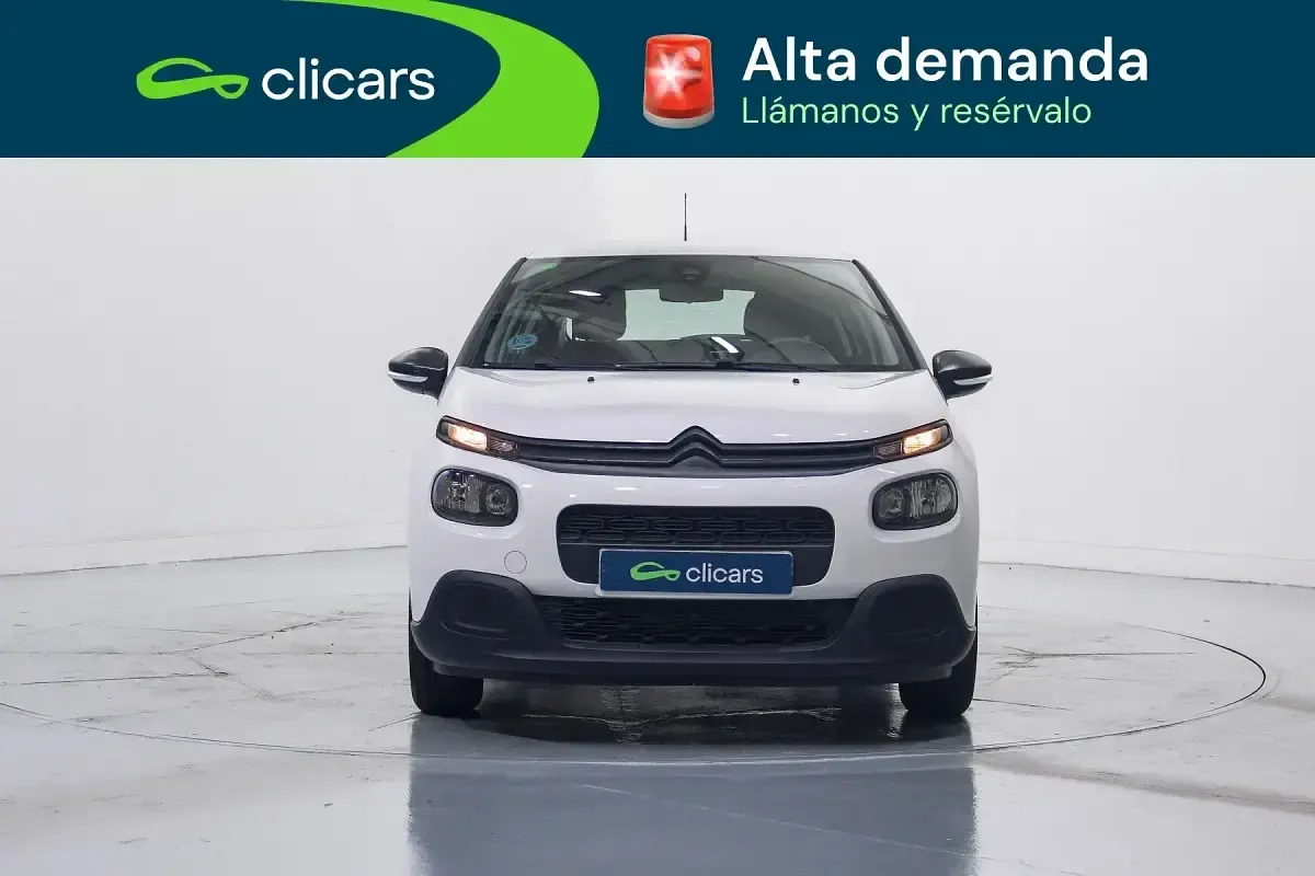 Usado Citroën C3 Live 68 CV (50 kW) 2018 Blanco Utilitario