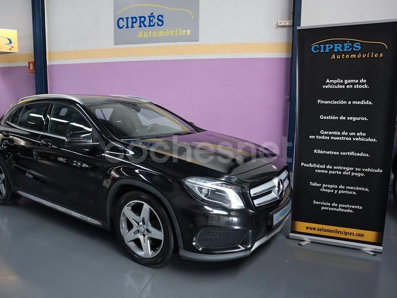 Negro Usado 2014 Mercedes GLA220 AMG line SUV | 18.900 € (Precio justo) - Imagen 1/4