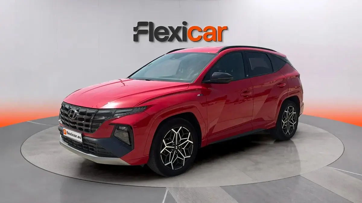 Usado Hyundai Tucson N Line 150 CV (110 kW) 2024 Rojo SUV