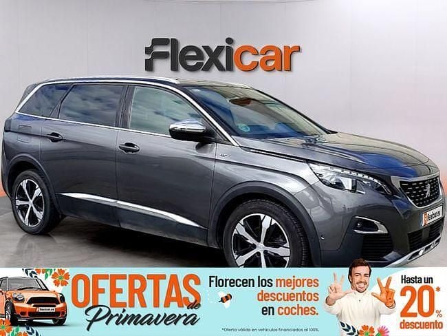 Usado Peugeot 5008 Active 130 CV (95 kW) 2018 Gris SUV