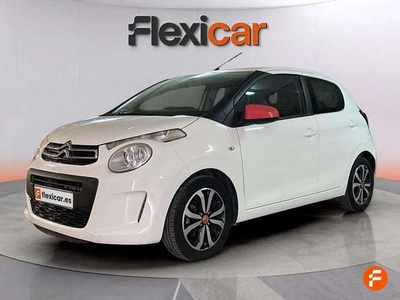 Usado Citroën C1 PureTech 82 CV (60 kW) 2017 Blanco Utilitario