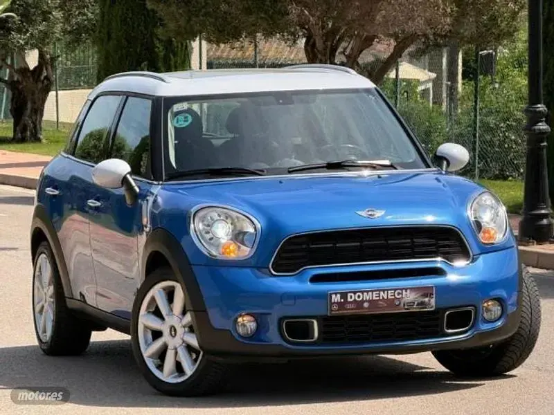 Usado Mini Cooper S Countryman 184 CV (135 kW) 2010 Azul SUV