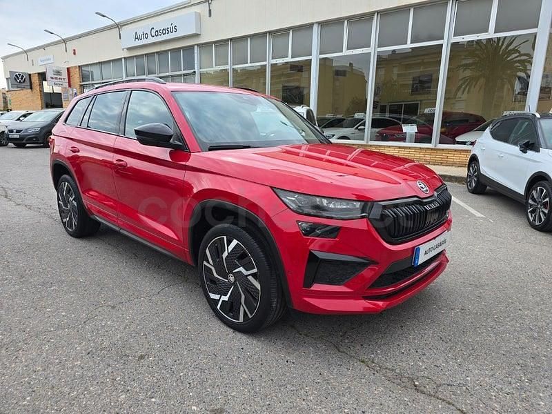 Usado Skoda Kodiaq RS 245 CV (180 kW) 2022 Rojo SUV
