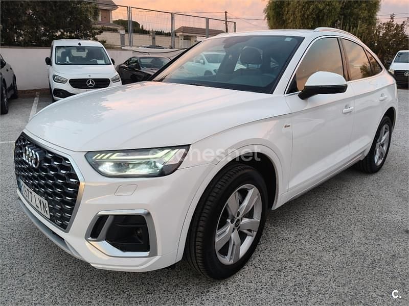 Usado Audi Q5 Sportback S-Line 204 CV (150 kW) 2022 Blanco SUV