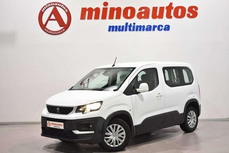 Usado Peugeot Rifter Active 101 CV (74 kW) 2020 Blanco Monovolumen