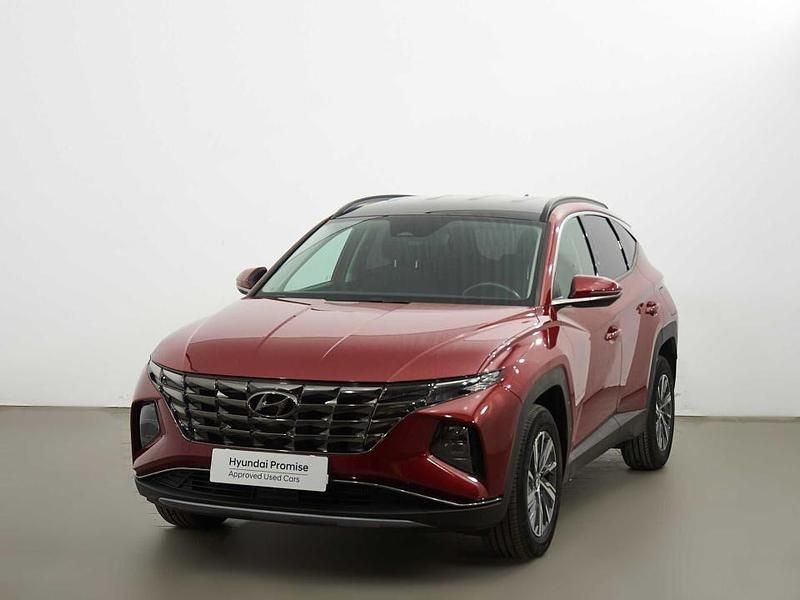 Granate Usado 2021 Hyundai Tucson SUV | 26.490 € (Precio justo) - Imagen 1/4