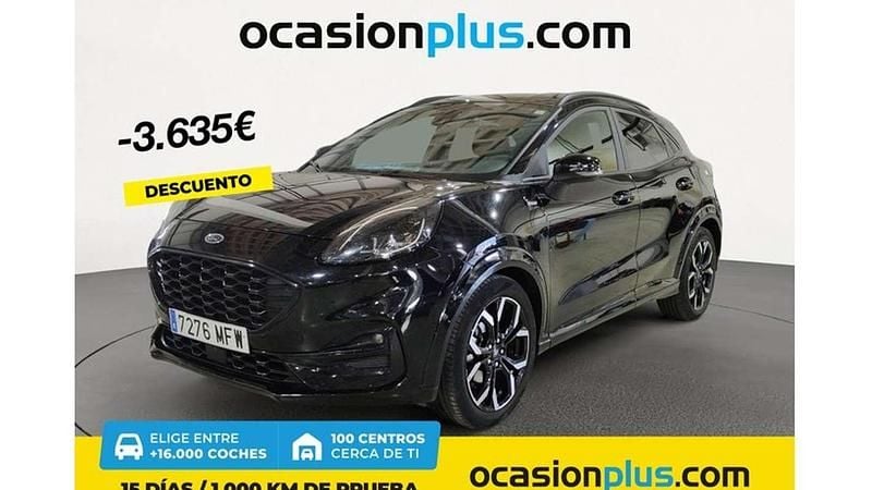 Negro Usado 2023 Ford Puma ST-Line X SUV | 15.900 € (Precio justo) - Imagen 1/4