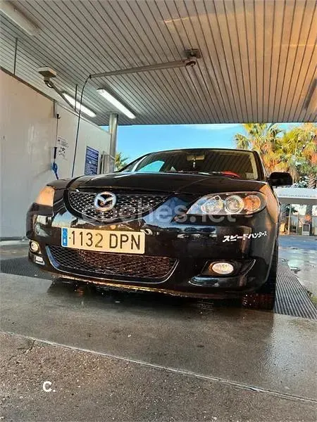 Usado Mazda 3 Active 105 CV (77 kW) 2005 Negro Berlina