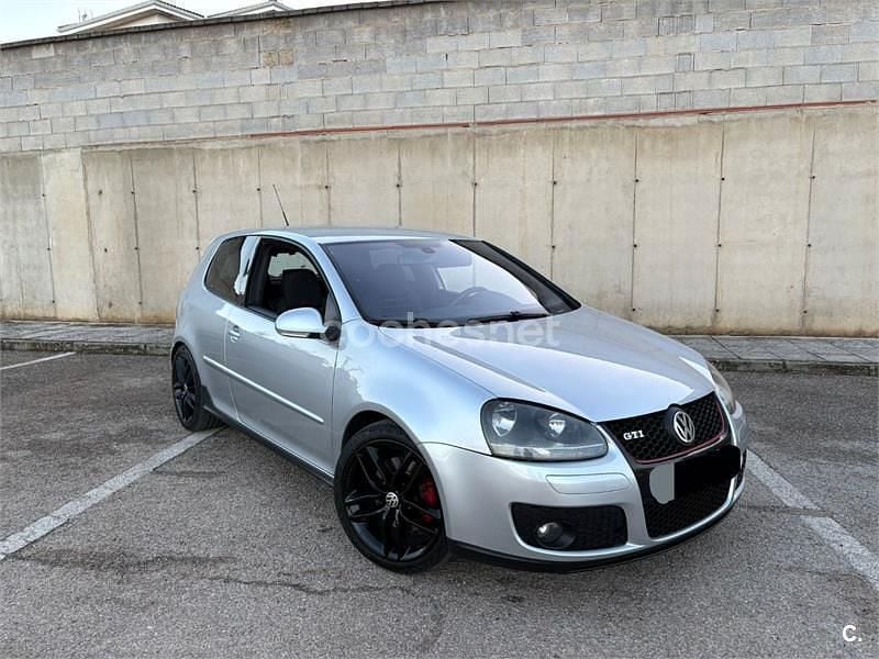 Gris / plata Usado 2007 VW Golf V GTI Berlina | 7999 € (Buen precio) - Imagen 1/4