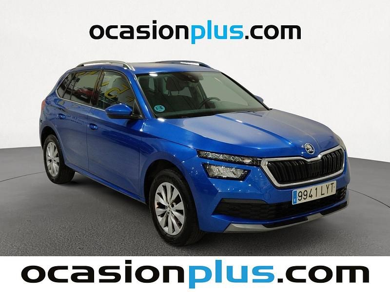 Usado Skoda Kamiq 110 CV (80 kW) 2022 Azul SUV