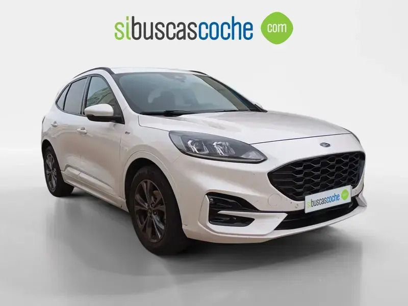 Blanco Usado 2021 Ford Kuga ST-Line SUV | 22.990 € (Un poco caro) - Imagen 1/4