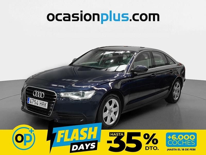Azul Usado 2013 Audi A6 Berlina | 15.150 € (Precio justo) - Imagen 1/4