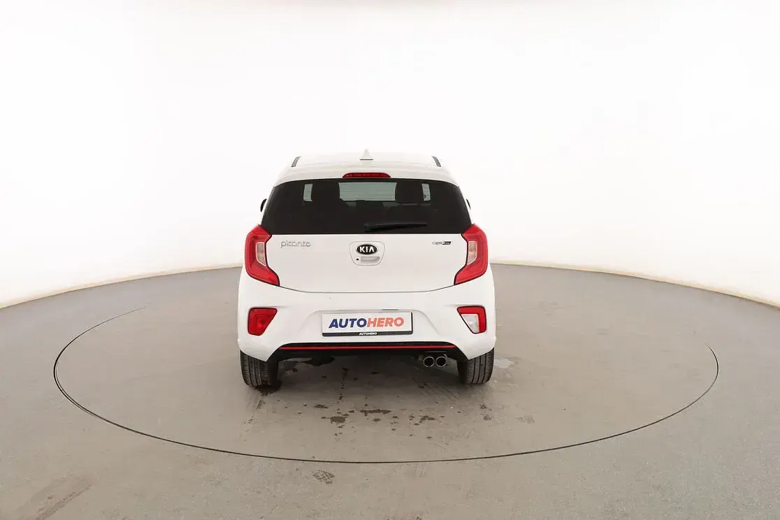 Usado Kia Picanto GT-Line 85 CV (62 kW) 2018 Blanco Utilitario