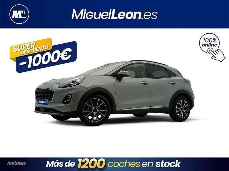 Gris / plata Usado 2021 Ford Puma Gen-E Titanium SUV | 15.985 € (Buen precio) - Imagen 1/3