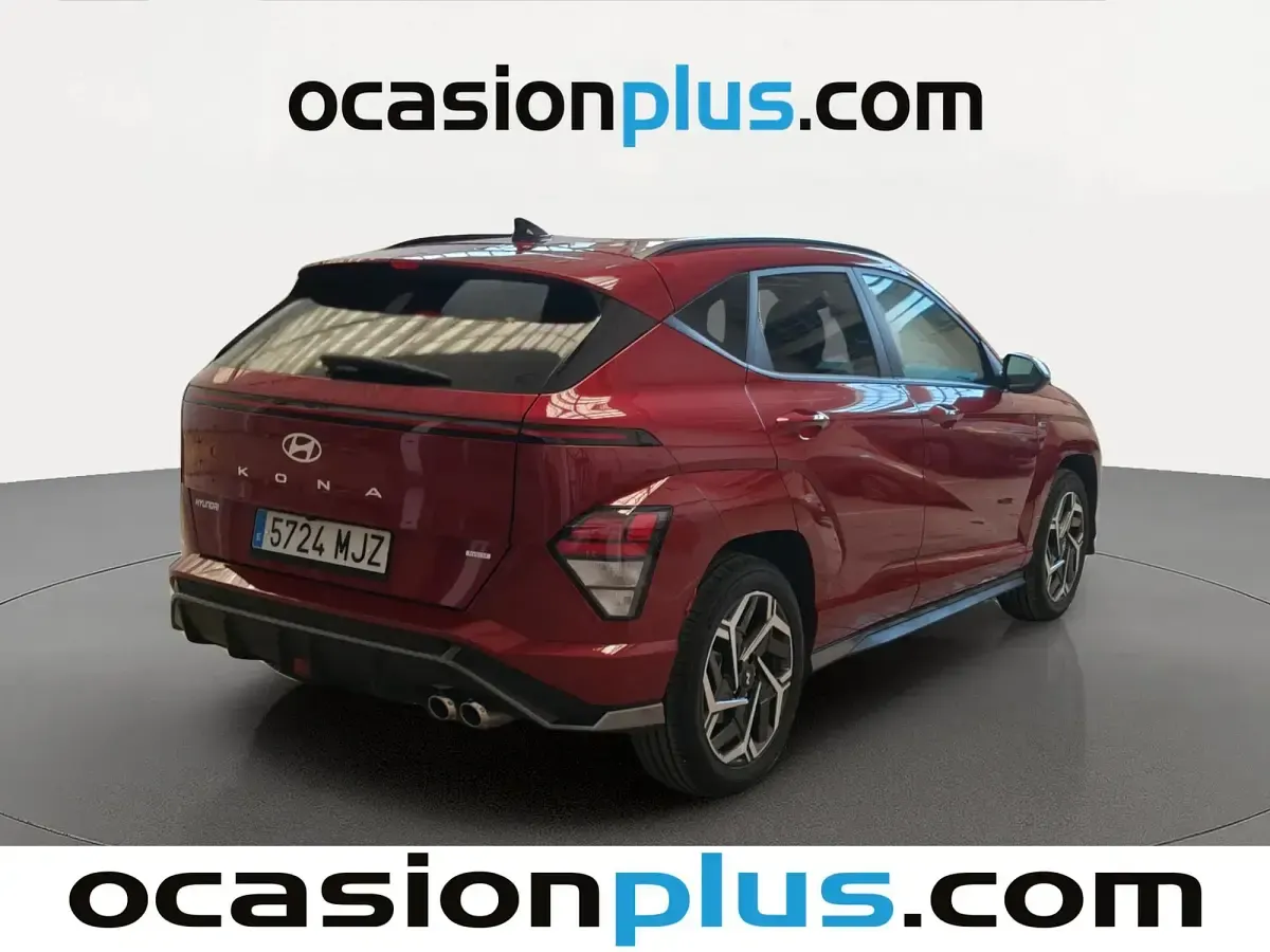 Usado Hyundai Kona N Line 141 CV (103 kW) 2023 Rojo SUV