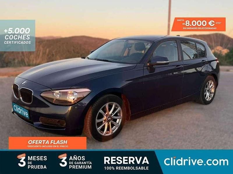 Usado BMW 116 116 CV (85 kW) 2012 Azul Utilitario