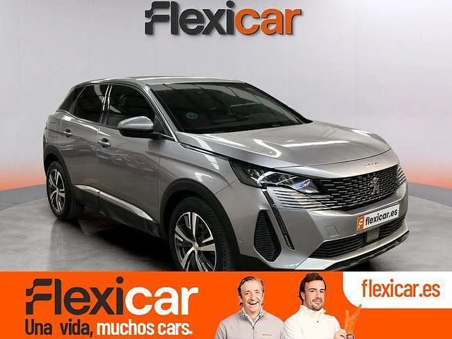 Gris / plata Usado 2021 Peugeot 3008 Allure SUV | 16.490 € (Precio justo) - Imagen 1/4
