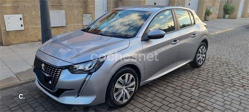 Usado Peugeot 208 Active 75 CV (55 kW) 2020 Gris / plata Utilitario