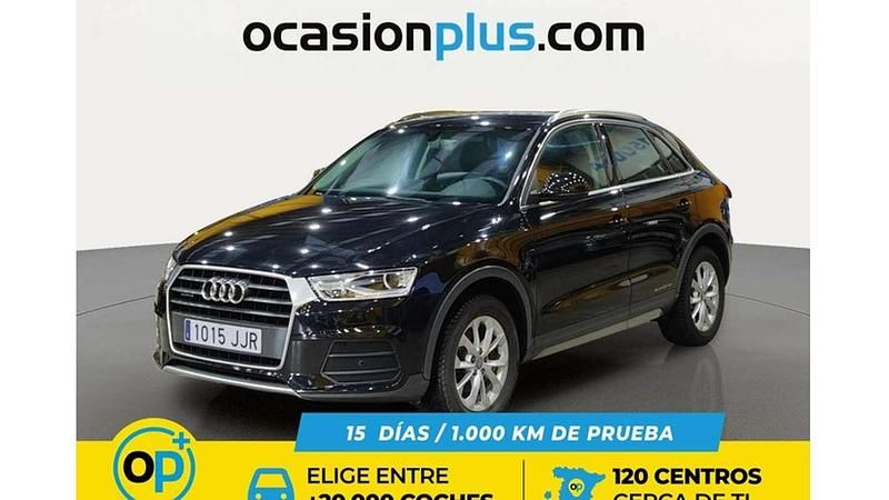 Usado Audi Q3 Design 150 CV (110 kW) 2015 Negro SUV