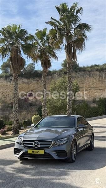 Usado Mercedes E400 340 CV (250 kW) 2018 Gris / plata Berlina