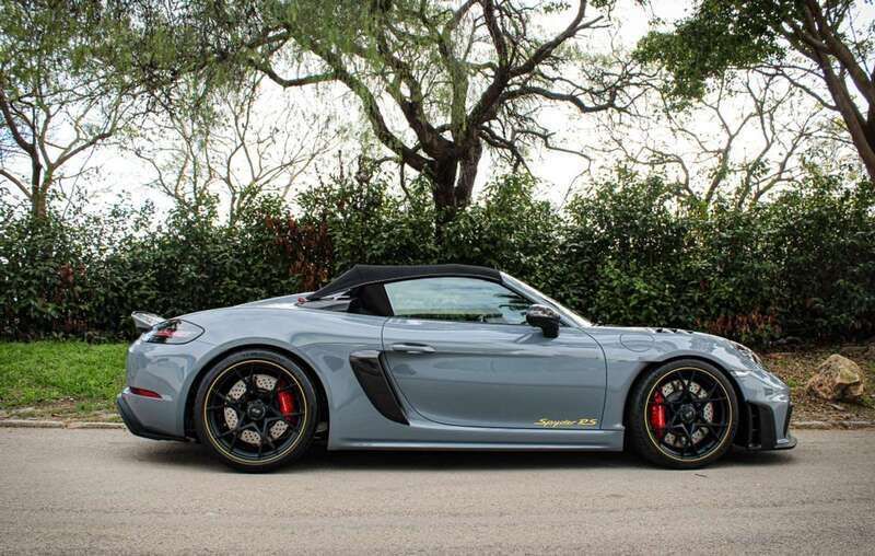 Gris Nuevo 2024 Porsche 718 Spyder Descapotable | 212.900 € - Imagen 1/4