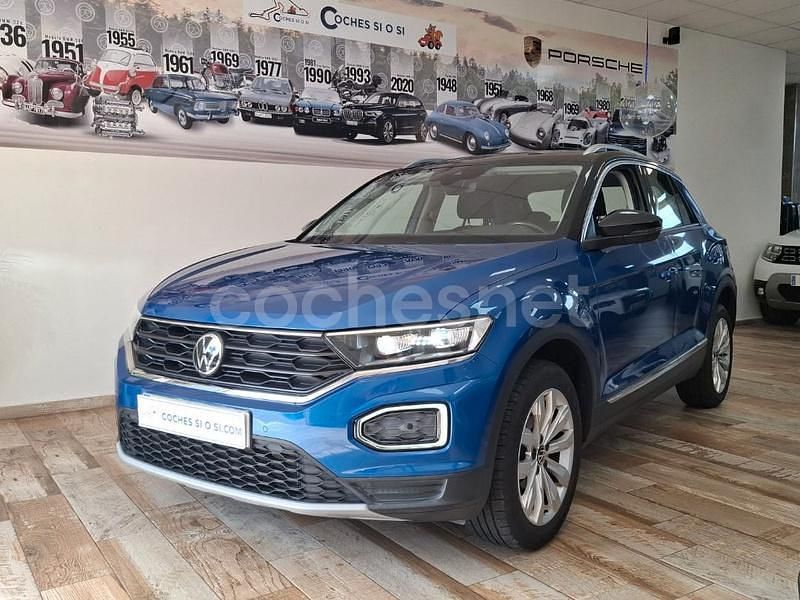 Azul Usado 2021 VW T-Roc Life SUV | 17.995 € (Buen precio) - Imagen 1/4