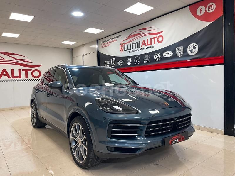 Usado Porsche Cayenne S 440 CV (323 kW) 2018 Azul SUV