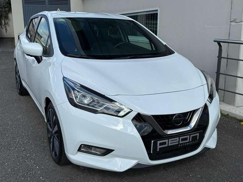 Usado Nissan Micra S 90 CV (66 kW) 2017 Blanco Utilitario