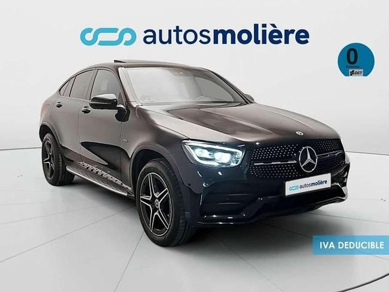 Usado Mercedes GLC300e 321 CV (236 kW) 2020 Negro SUV
