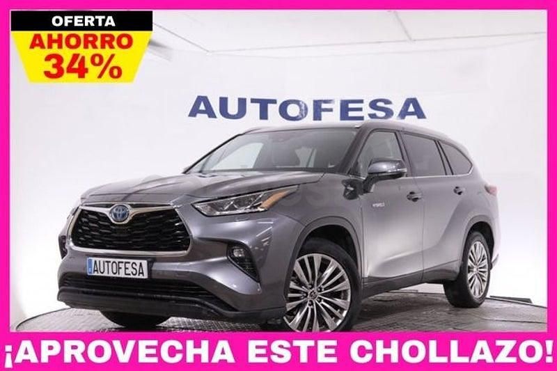 Usado Toyota Highlander Advance 246 CV (180 kW) 2021 Gris / plata SUV