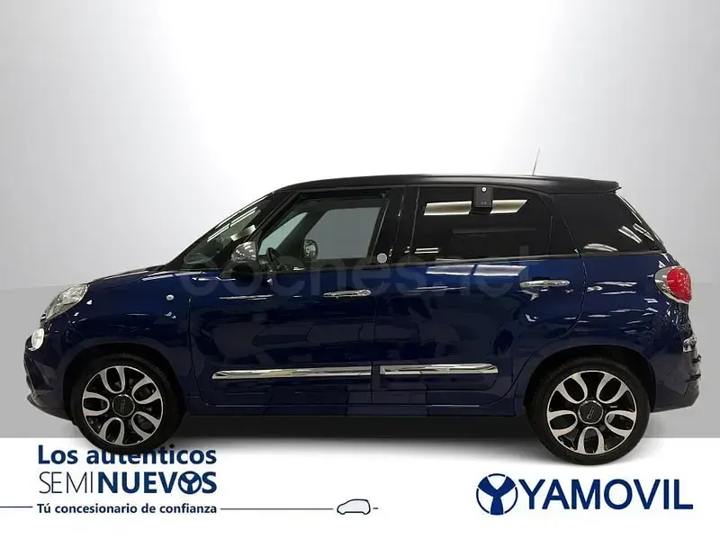 Usado Fiat 500L Mirror 95 CV (69 kW) 2018 Azul Monovolumen