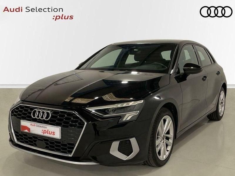 Usado Audi A3 Advanced Plus 150 CV (110 kW) 2020 Negro Berlina
