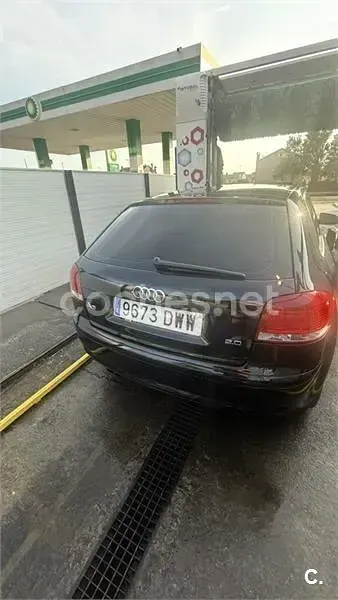 Usado Audi A3 Attraction 150 CV (110 kW) 2006 Negro Utilitario